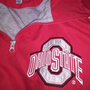 OSU Ohio State Mens 3XXXL Pull Over Windbreaker